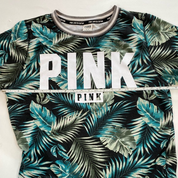 Victoria’s Secret PINK Limited Edition French Terry Palm Sweatshirt Size M - Picture 6 of 6